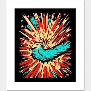 unknown bird Posters and Art